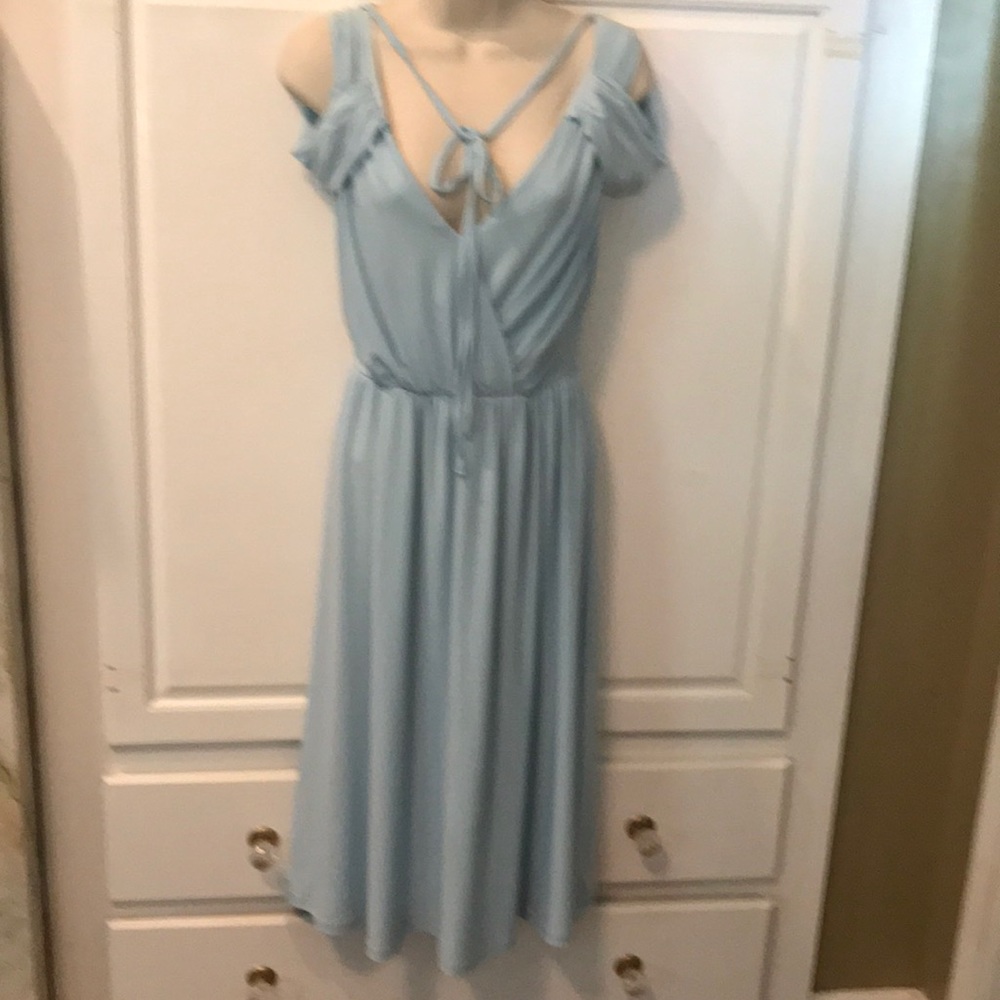 Light blue dress